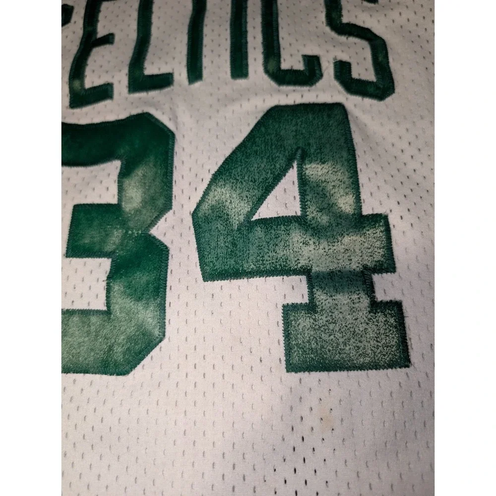Vintage Nike Boston Celtics Paul Pierce #34 Basketball White Jersey Size XXL